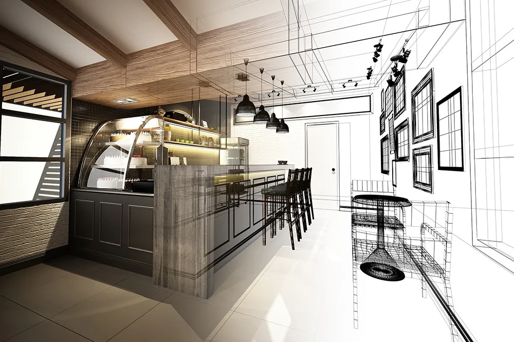 cafe renovation in Dubai