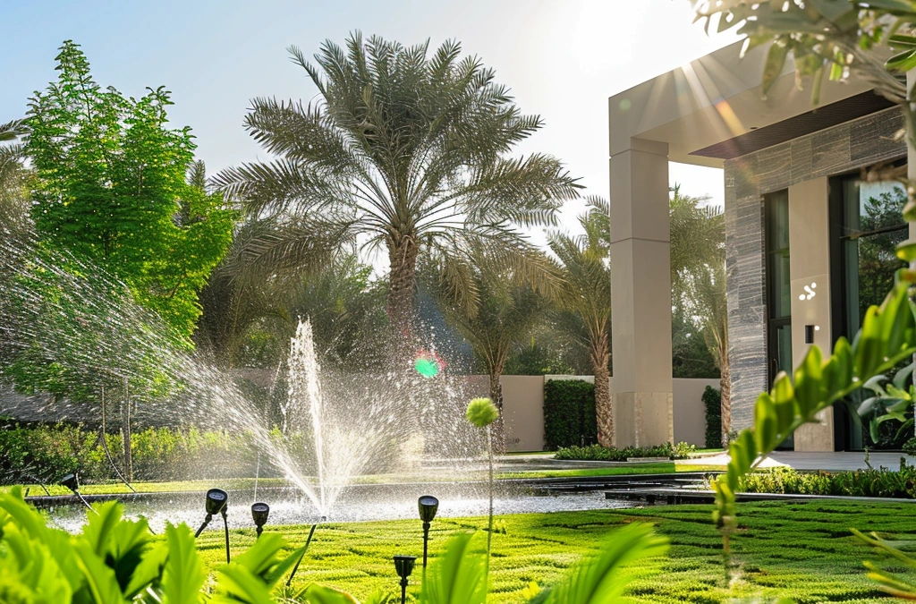 Garden Irrigation landscaping In Dubai