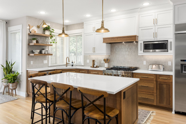 Kitchen Floor and Wall Plan