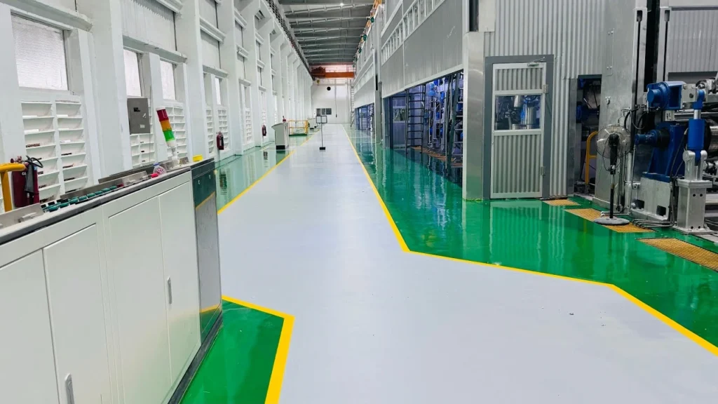 Industrial Epoxy Flooring In Dubai