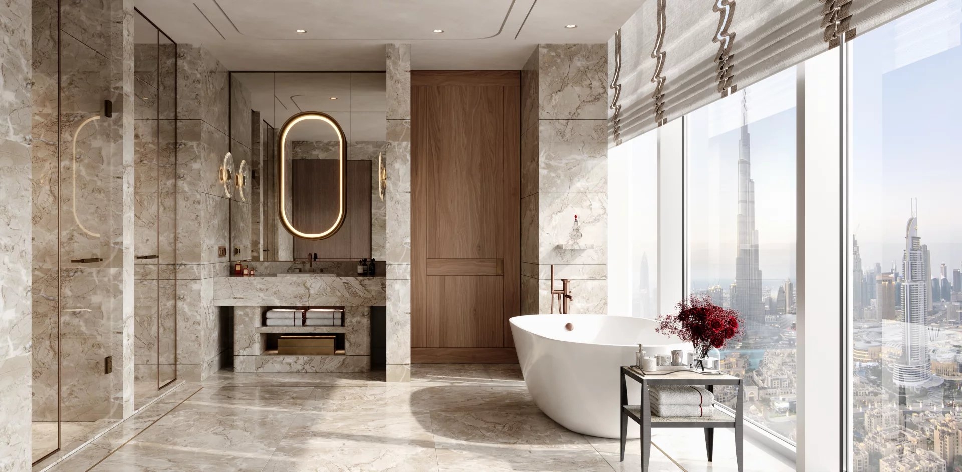 Luxury Apartment Bathroom Remodeling in Downtown Dubai