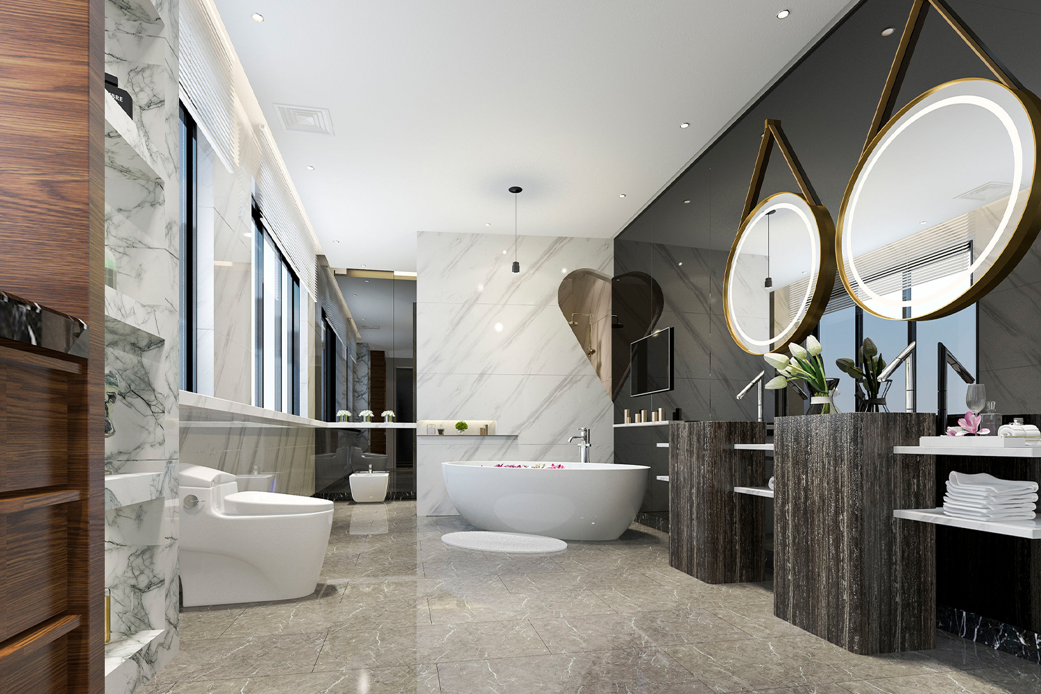 Luxury bathroom remodeling Zaabeel
