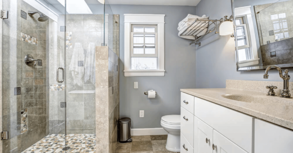 bathroom renovation in Bluewaters Island