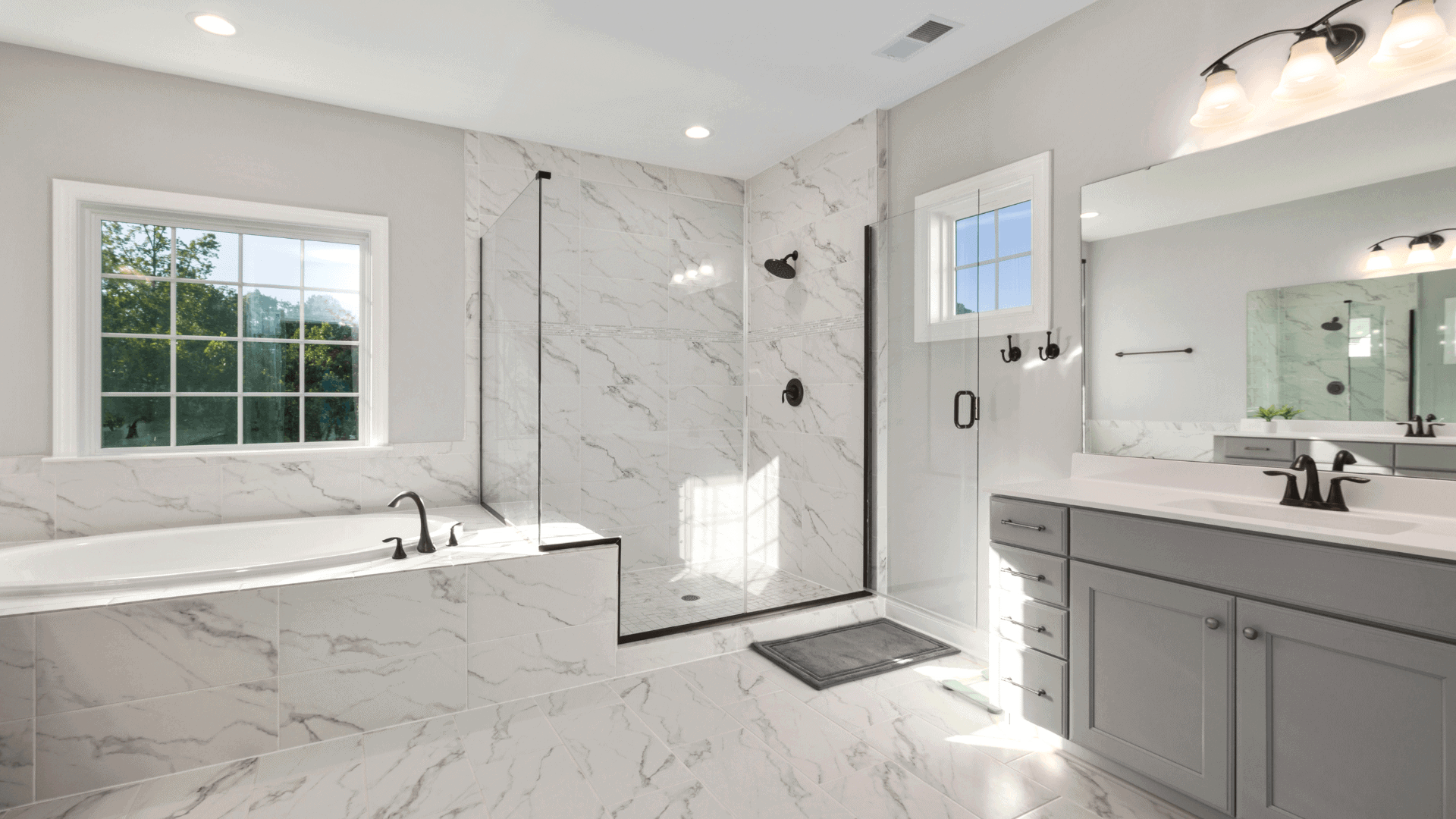 bathroom renovation in Damac Lagoons