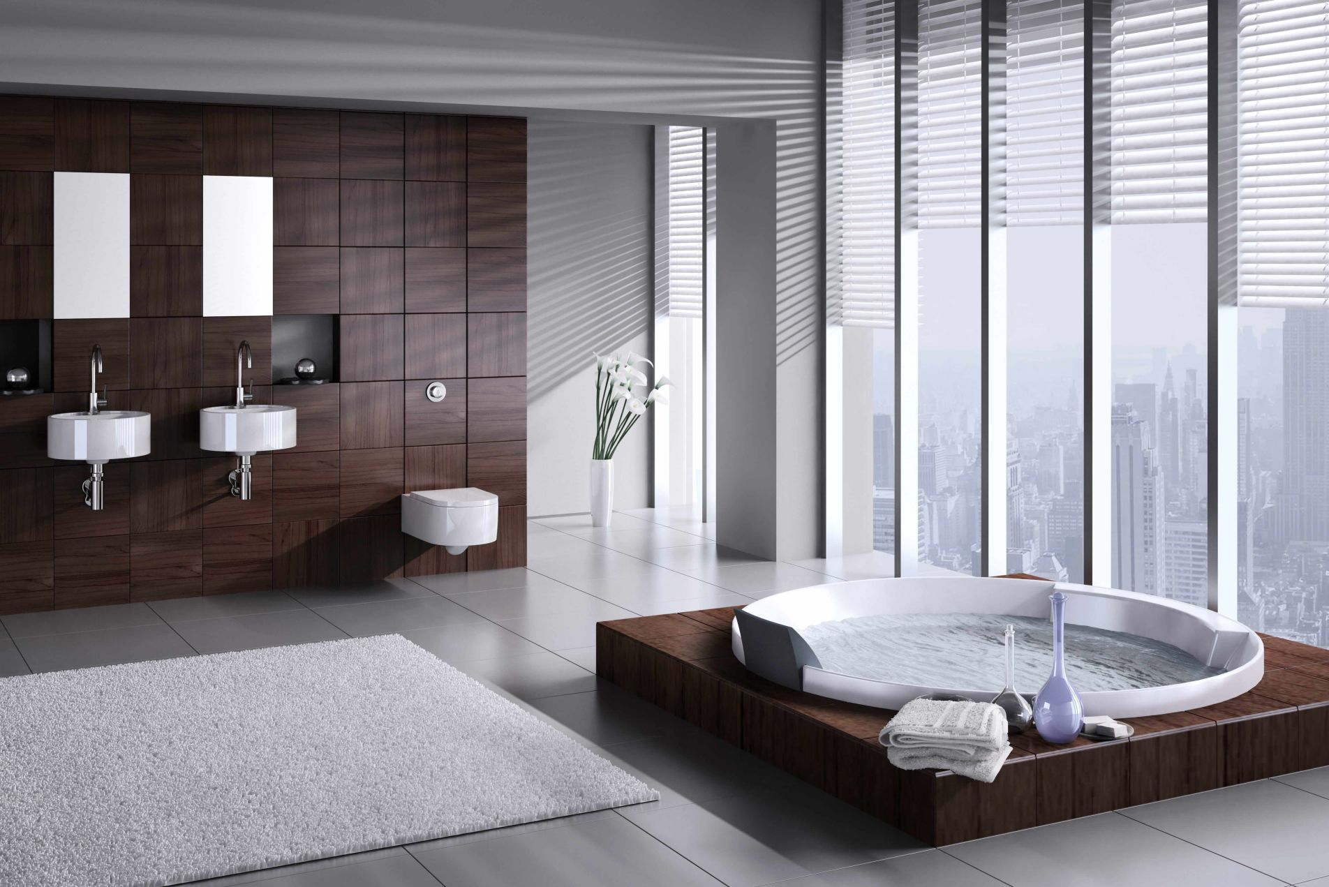 bathroom renovation in Dubai Harbour