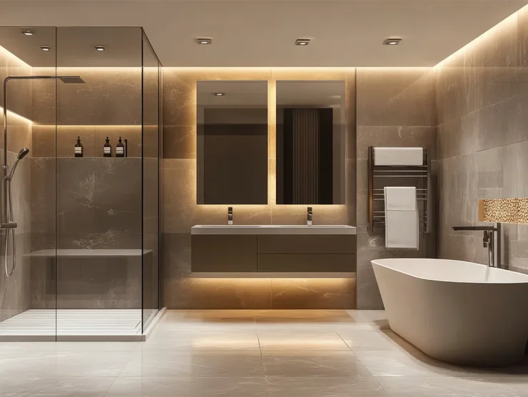 bathroom renovation in Dubai Healthcare City