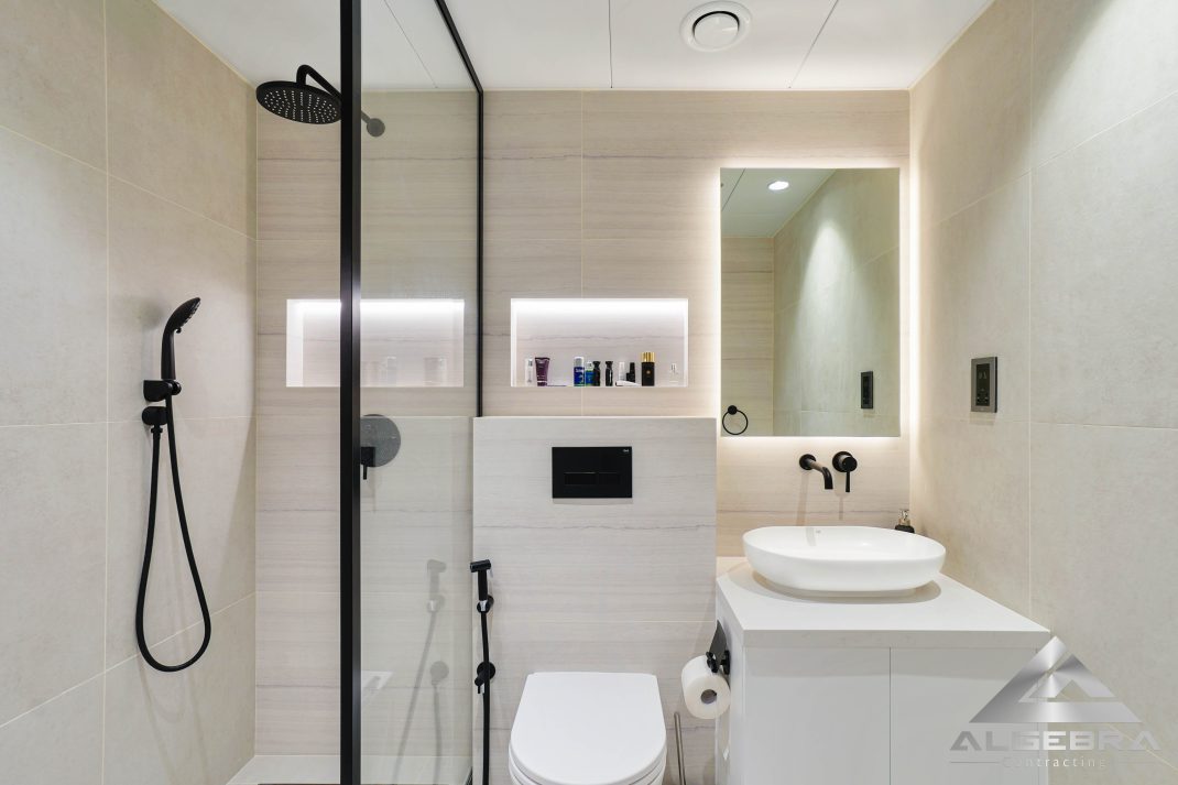 bathroom renovation in Dubai Studio City