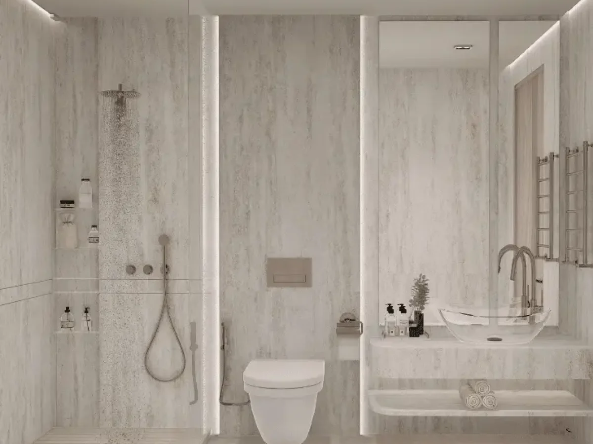 bathroom renovation in Sobha Hartland 2